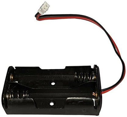 AA Battery Holder for 2 AA Batteries with JST Connector (2.26" x 1.25" x 0.59")