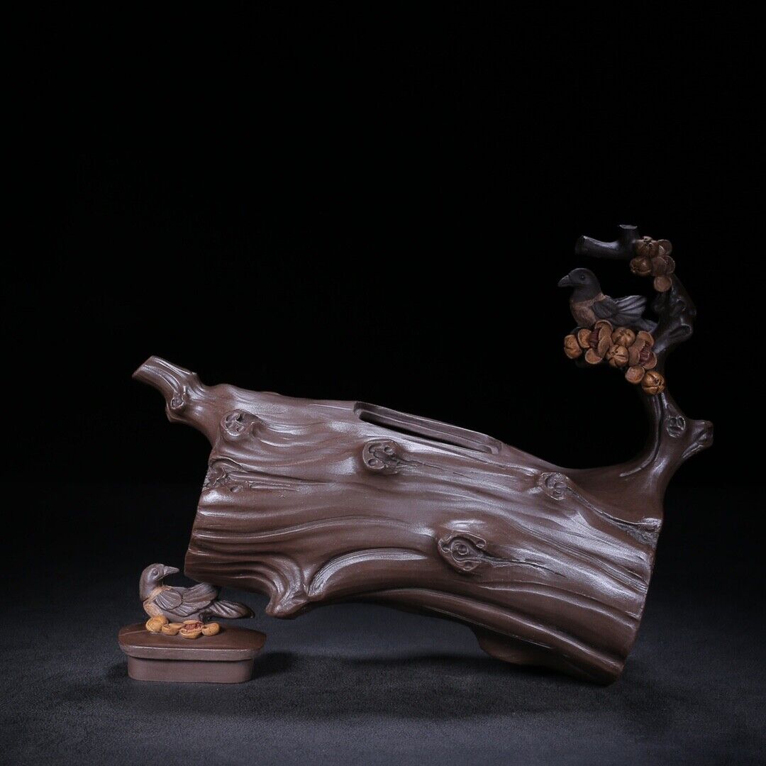 Chinese Yixing Zisha Clay Handmade Exquisite Teapot xi shang mei shao