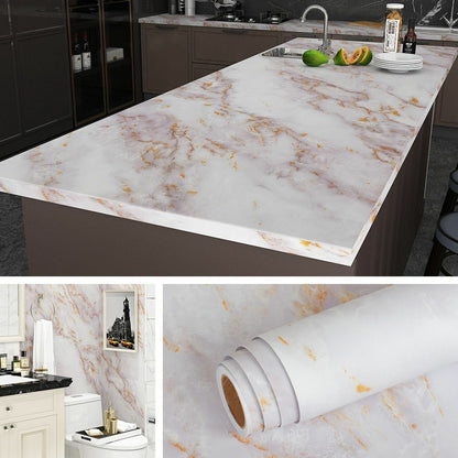 Wall Stickers Wallpapers Waterproof Vinyl Bathroom Kitchen Decorations Sticky