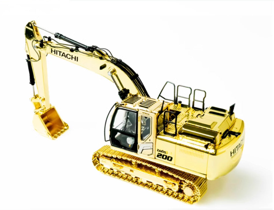 1:50 25CM ZAXIS ZX200-7 Excavator Construction Machine Equipment Diecast Model