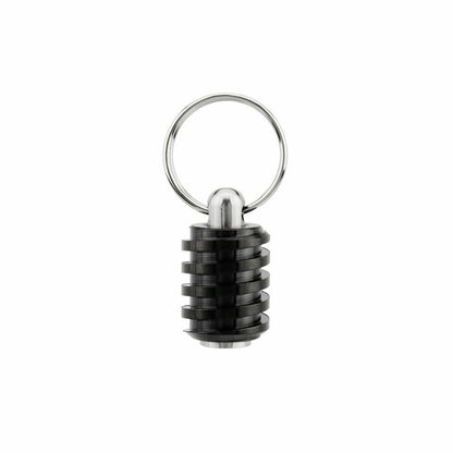 Black Titanium Alloy Knife Beads Paracord Umbrella Rope Thread Zipper Accessorie