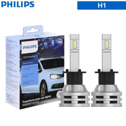 2pcs Philips Ultinon Pro3101 H1 H3 H4 H7 H11 HB3 HB4 HIR2 LED Car Headlight Kit