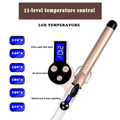 Hair Curlers – Ceramic LCD Waver & Styling Tool