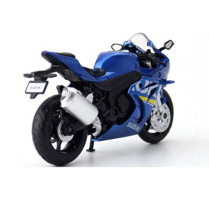 1/18 Suzuki GSX-R1000 Motorcycle Model Diecast Motorcycle Toy Kids Gifts Blue