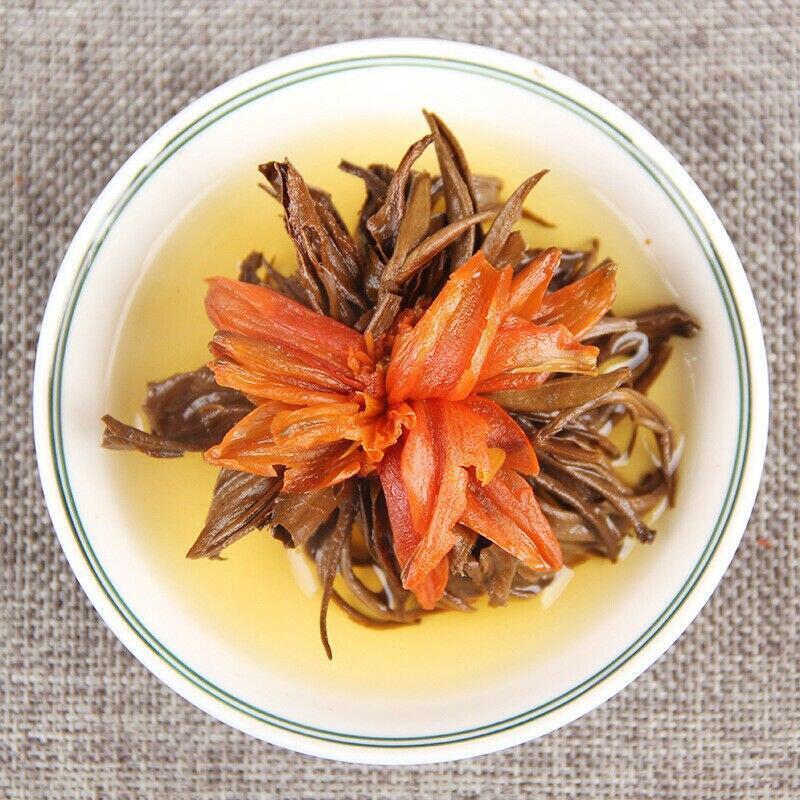 2023 Dianhong Bai He Bao Ta Dian Hong Handmade Kungfu Honey Fragrant Black Tea