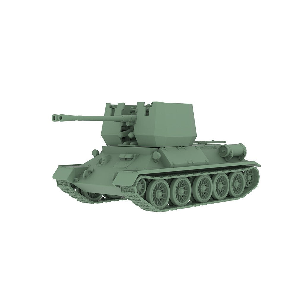 SSMODEL SS200751 1/200 Military Model Parts Soviet T-34 Anti Aircraft Tank
