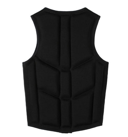 Men Women Neoprene Buoyancy Life Jacket Floating Snorkel Surfing Life Save Vest