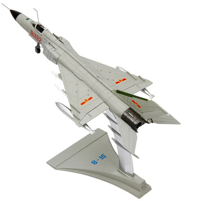1:100 J-8 Fighter 81192 Airplane Diecast Military Aircraft Plane Model Display