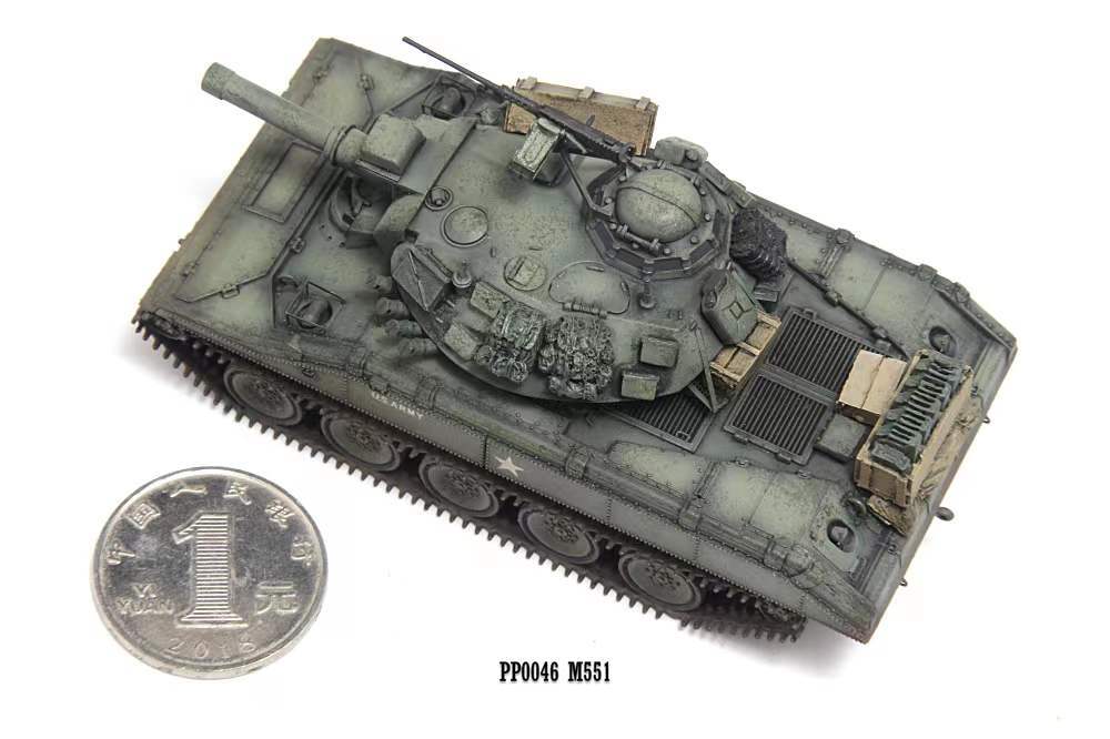 1/72 US Sheridan M551 tank model