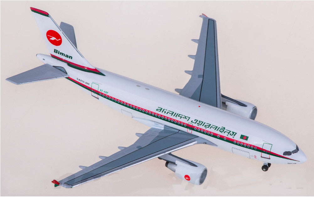 1:400 AeroClassics Biman Airbus A310 Passenger Airplane Diecast Model