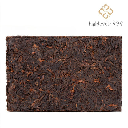 250g 2023 Ripe Puer Tea Brick Menghai High Mountain Arbor Jujube Aroma Tea