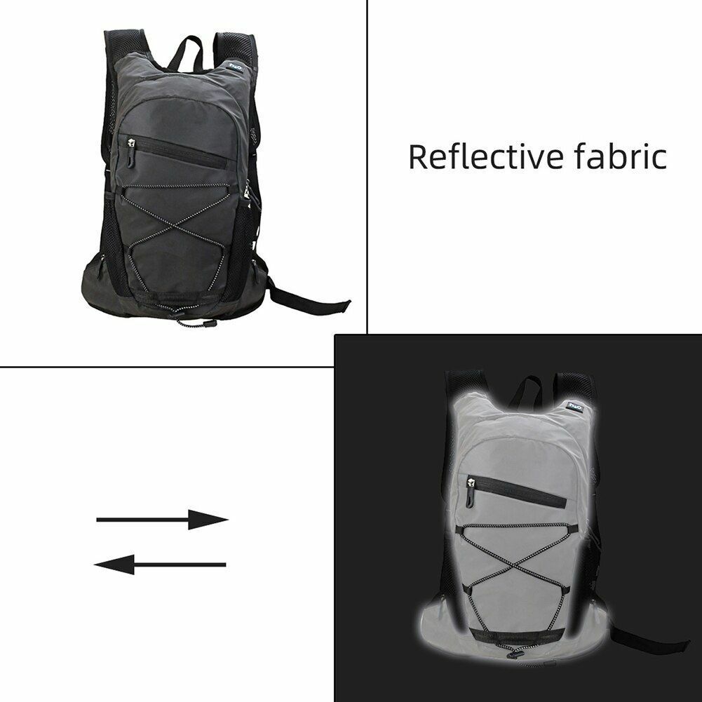 Reflective Mountain Bike Water Backpacks Outdoor Sports Bag Cycling Rucksack 1PC