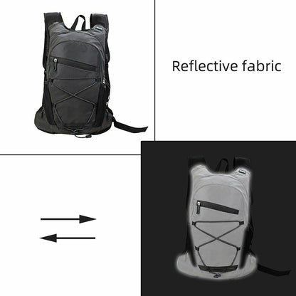 Reflective Mountain Bike Water Backpacks Outdoor Sports Bag Cycling Rucksack 1PC