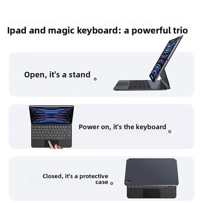 iPad Pro Magic Keyboard Air13 Protective Case Magnetic Separation for Wireless