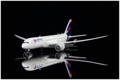 1:400 GeminiJets LATAM BOEING B787-9 Airplane Diecast Plane Aircraft Model