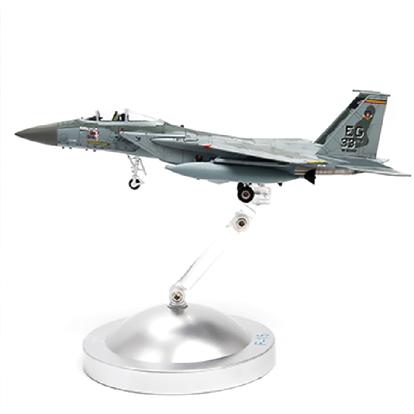 High Simulation 1/100 F15 Eagle Fighter Attack Alloy Aircraft Model Plane