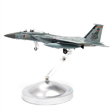 High Simulation 1/100 F15 Eagle Fighter Attack Alloy Aircraft Model Plane