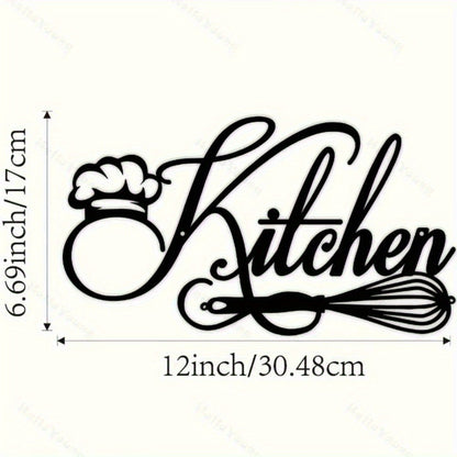 HelloYoung Rustic Metal Sign 12x6.69" Farmhouse Wall Decor Kitchen