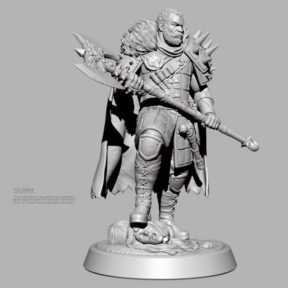 1/24 resin figure model kit Yinlun Back Street Series Axemaker 3D Printing