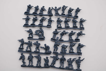 1/72 Resin figures model U.S Soldiers 38 Soldiers kit /3d printed