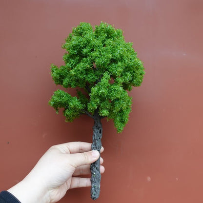 Tree Model 30cm Boutique G Scale Green Wire Military Sand Table Layout Materials