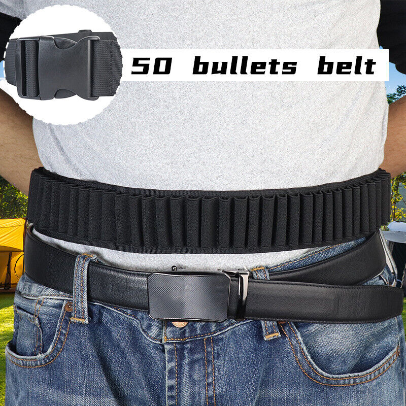 Bullet Belt Outdoor Shooting Bullet Bag Tactical Bullet Pack Belt