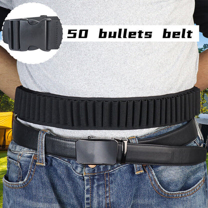 Bullet Belt Outdoor Shooting Bullet Bag Tactical Bullet Pack Belt