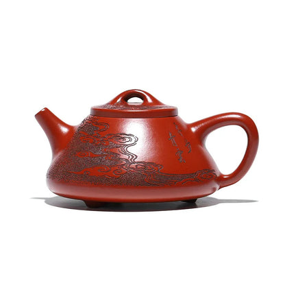 Chinese yixing purple clay teapot Da Hong Pao zisha Pot Handmade Kung Fu Teapot