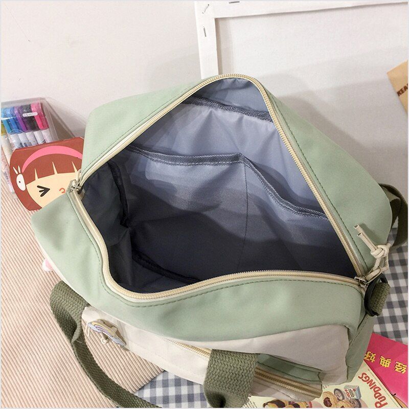 Backpack Portable Multifunctional Travel Shoulder Bags Small Schoolbag 30*29*9CM