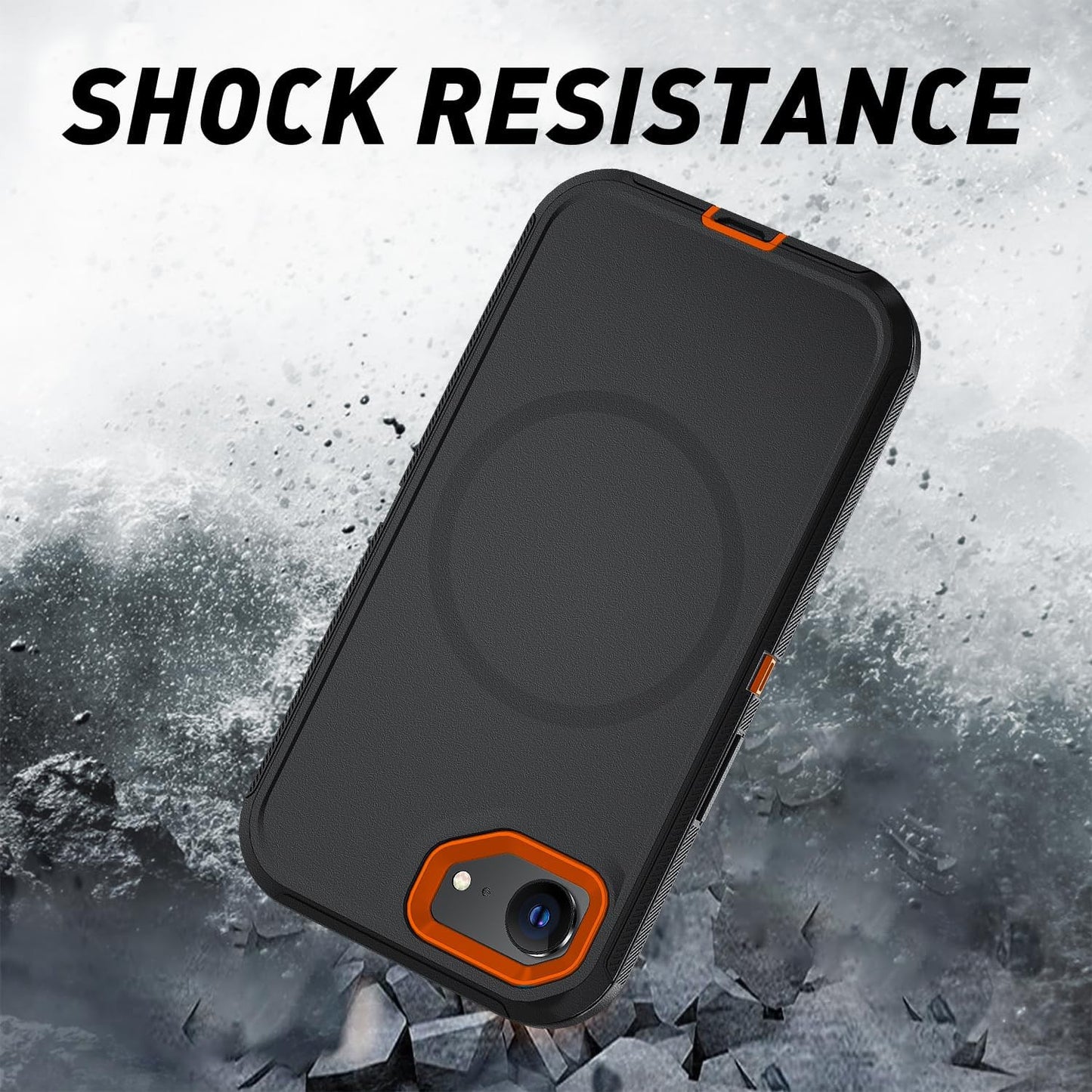 For Iphone 16E Case [Compatible with Magsafe][Shockproof][Dropproof][Dust-Proof]