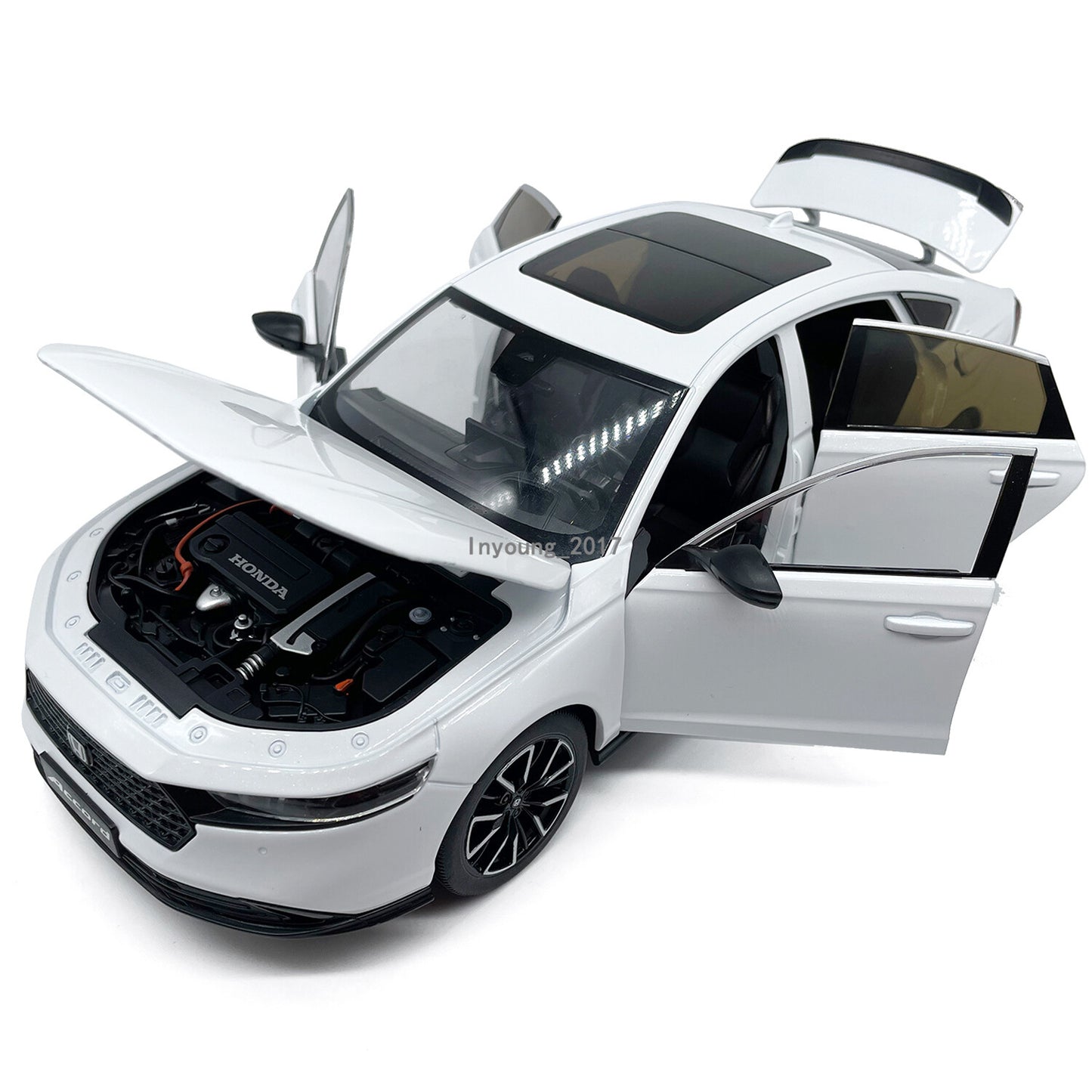 1:18 Honda Accord Model Car Diecast Toy Vehicle Toys for Kids Boys Gifts Adults