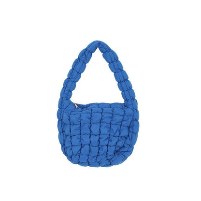 Pleated Cloud Bag Large Fashionable Down Dumpling Candy Underarm Bag 31*7*24.5CM