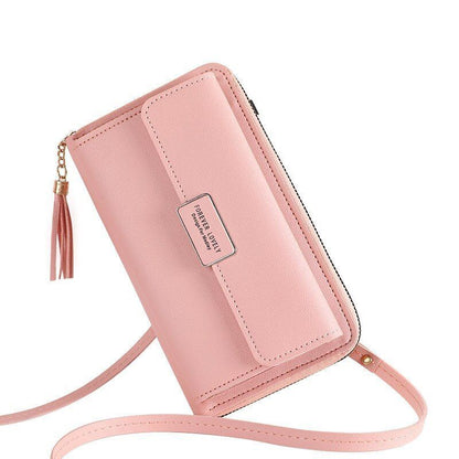 Mini Handbag Wallet Crossbody Shoulder Purse Synthetic Leather Card Holder 1 PC