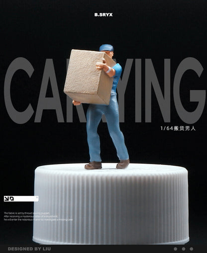1/64 Figure Model Sexy Girl Model Boy Model City Street Mini Scene Doll