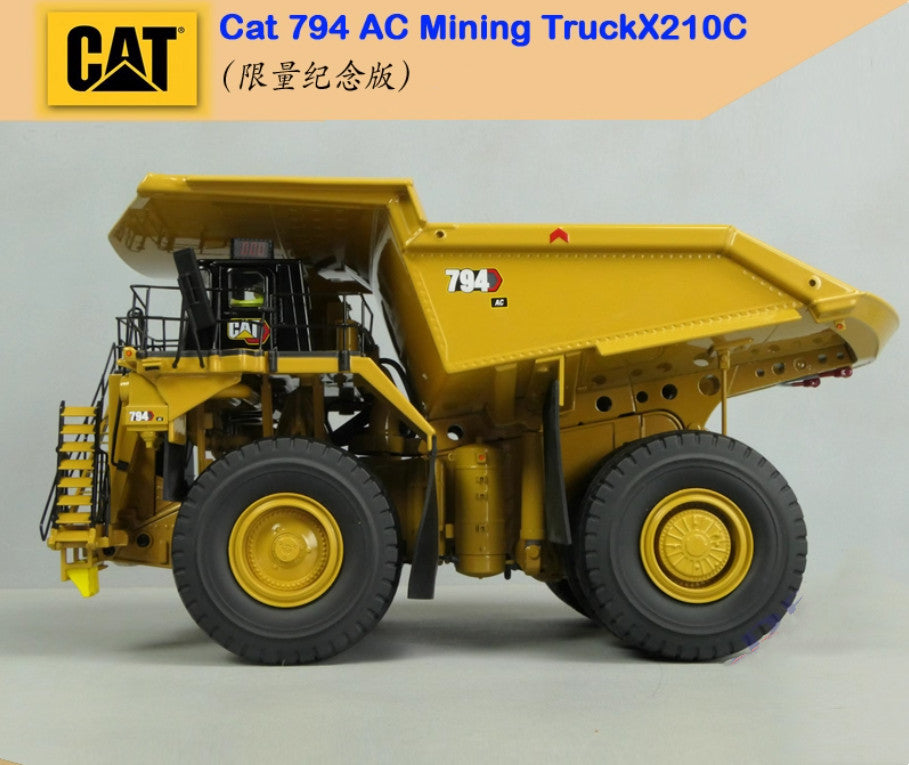 1:50 DM CAT794AC Off-Highway Truck Mine Dump Truck Construction Diecast Model