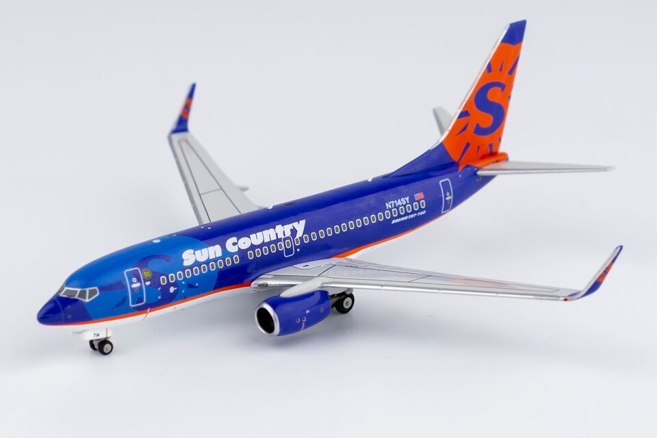 1:400 NG Model Sun Country BOEING 737-700 Passenger Airplane Diecast Plane Model