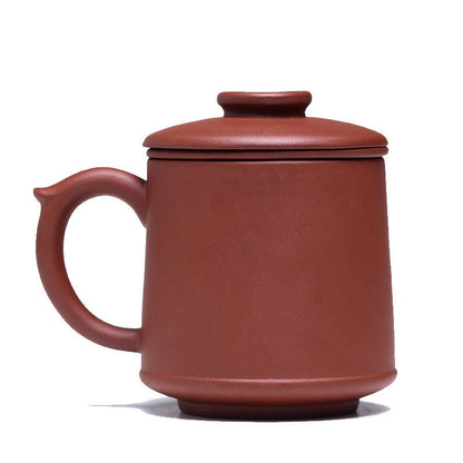 450ml Chinese Yixing Purple Sand Filter Tea Cup Home Office Mug Kung Fu Tea Set