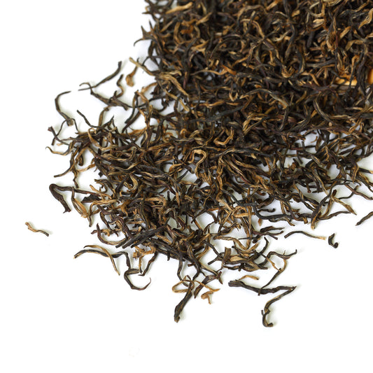 GOARTEA 100g Wuyi Jinjunmei Eyebrow Black Tea Loose Black Tea - Golden Buds-