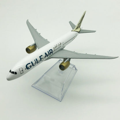 1/400 16cm GULF Air B787 Aircraft Alloy Plane Model Civil Airlines Collection g