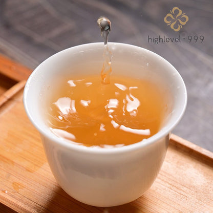 357g Raw Puer Tea Cake Jingmai Mountain 10 Years Aged Old Tree Compressed Tea