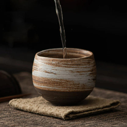 Ceramic Tea Cup Hand Brush Chinese Tea Cup