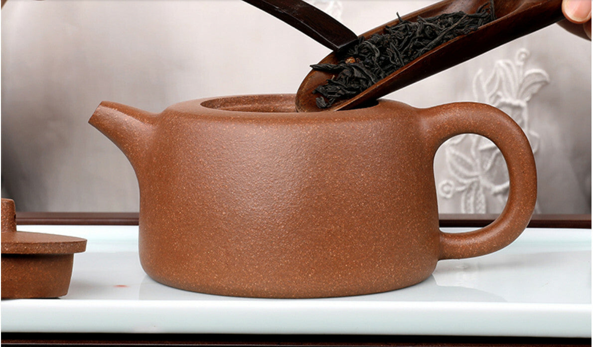 180cc chinese Yixing Handmade Zisha teapot Old Duan Clay JingLan Gongfu Tea Pot