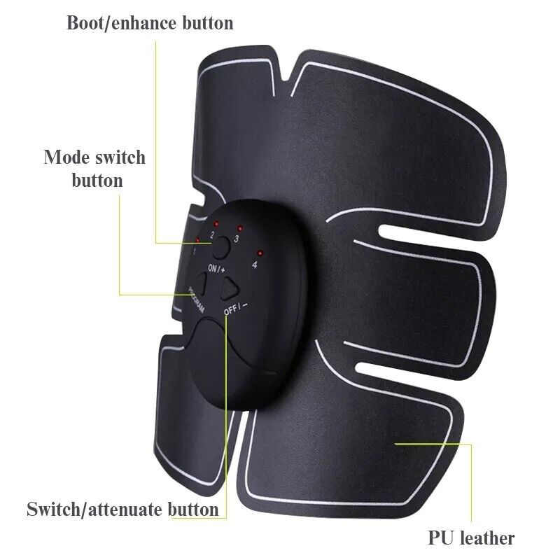 Masaje Corporal Muscular Inteligente Fitness Entrenador Abdominal Brazos 3 Pieza