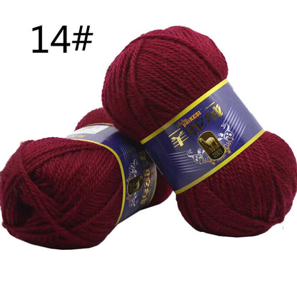 Hot Sale 100g Camel Velvet Thick Yarn Cashmere Hand Knitting Crochet Crafts Yarn