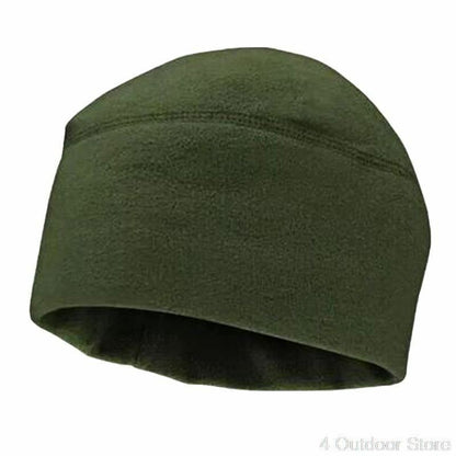 Unisex Winter Soft Warm Cap Polar Fleece Thickened Beanie Hat Windproof Thermal