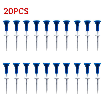5-30pcs Mini Golf Ball Tee Holder Adjustable Height Golf Limit Tees Plastic Golf