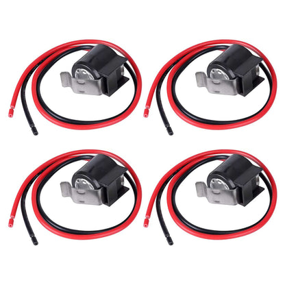 4pcs W10225581 Defrost Thermostat Replace W10260437 Part For KitchenAid