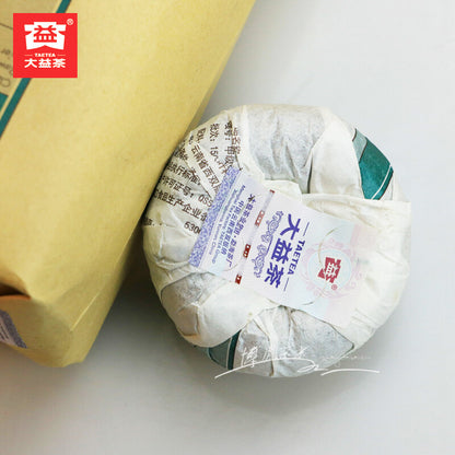 2017 Year TAETEA Classic Raw Pu'er Tea Jia Ji TuoCha Dayi Tea Puer Green 500g