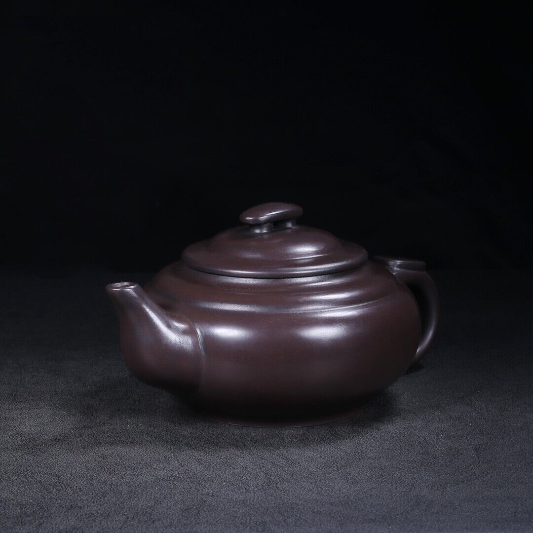 Chinese Yixing Zisha Clay Handmade Exquisite Teapot （上新桥 底款：武陵艺人）