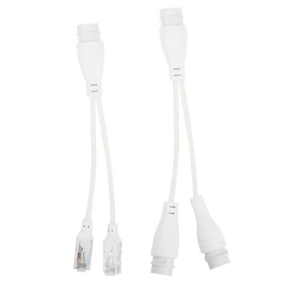 1 to 2 Adapter Network Splitter Poe Switch Connector Rj45 Synthesizer Separator